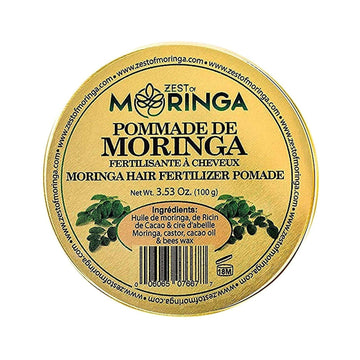 Pommade pour cheveux et barbe Moringa biologique, 100g - Goodshop Canada